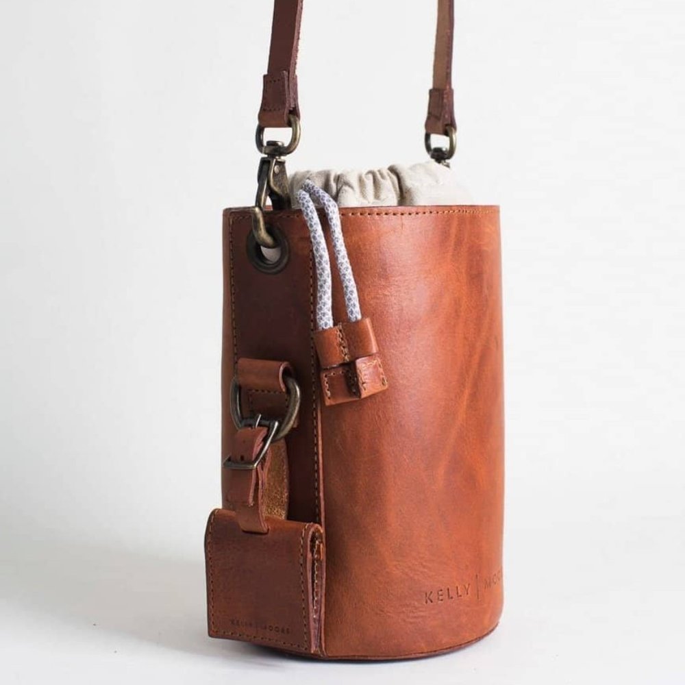 Kelly Moore Bag—Full-Grain Leather Lens Case